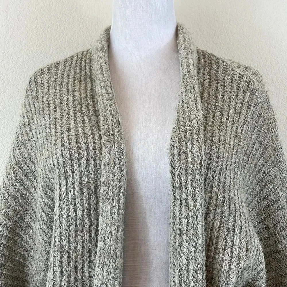 William Rast gray/brown open front duster size small - Picture 2 of 8